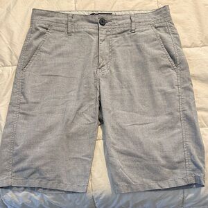 Ezekiel Light Gray Flat Front Shorts
